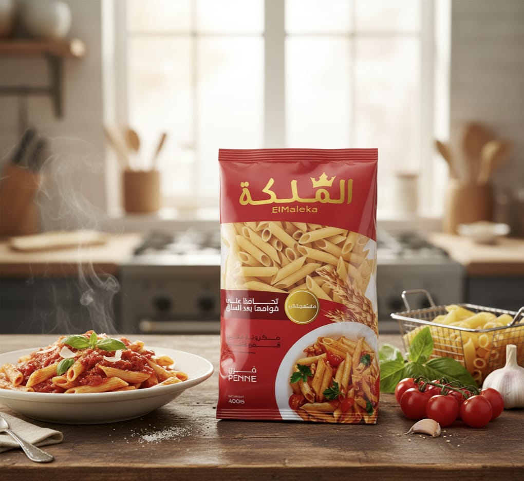 El Maleka Penne Pasta - 400 gm